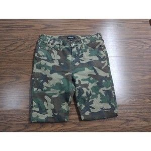 True Religion Jennie Mid Rise Curvy Super Skinny Jeans CAMO sz 30